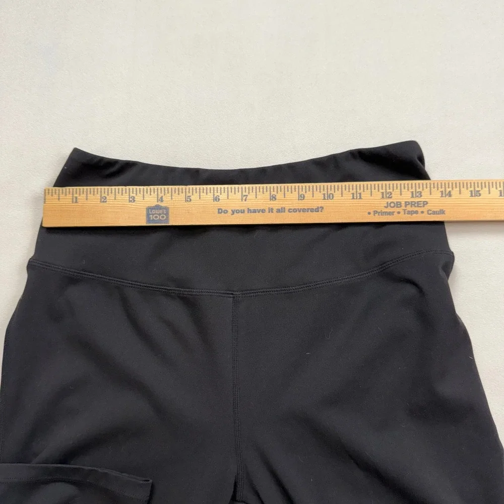 Halara DayStretch HIgh Waisted Pocket Flare Yoga Pants Leggings Women Med Petite - Picture 3 of 8